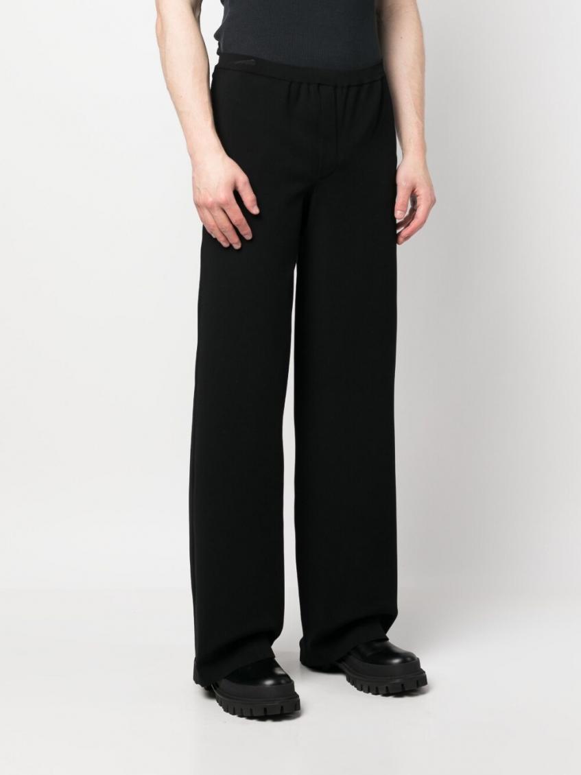 Black Wide leg Trousers 4