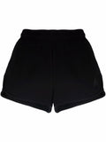 Black elasticated short-shorts Shorts 1
