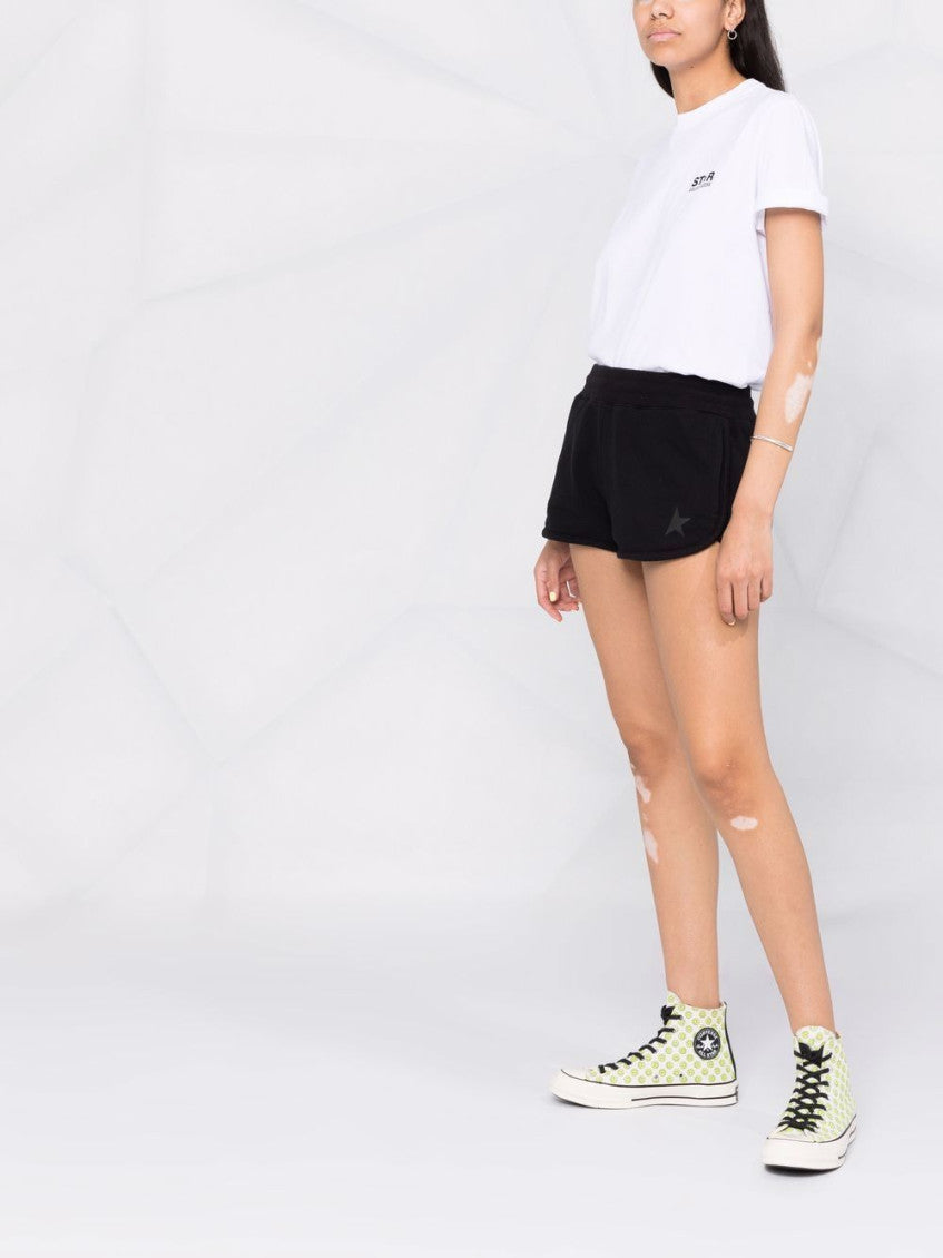 Black elasticated short-shorts Shorts 5