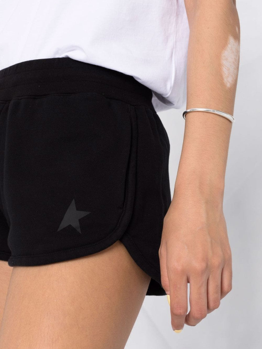 Black elasticated short-shorts Shorts 6