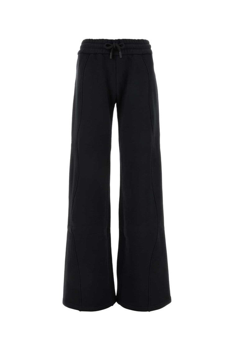 Black Cotton Joggers Pant 1