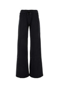 Black Cotton Joggers Pant 1