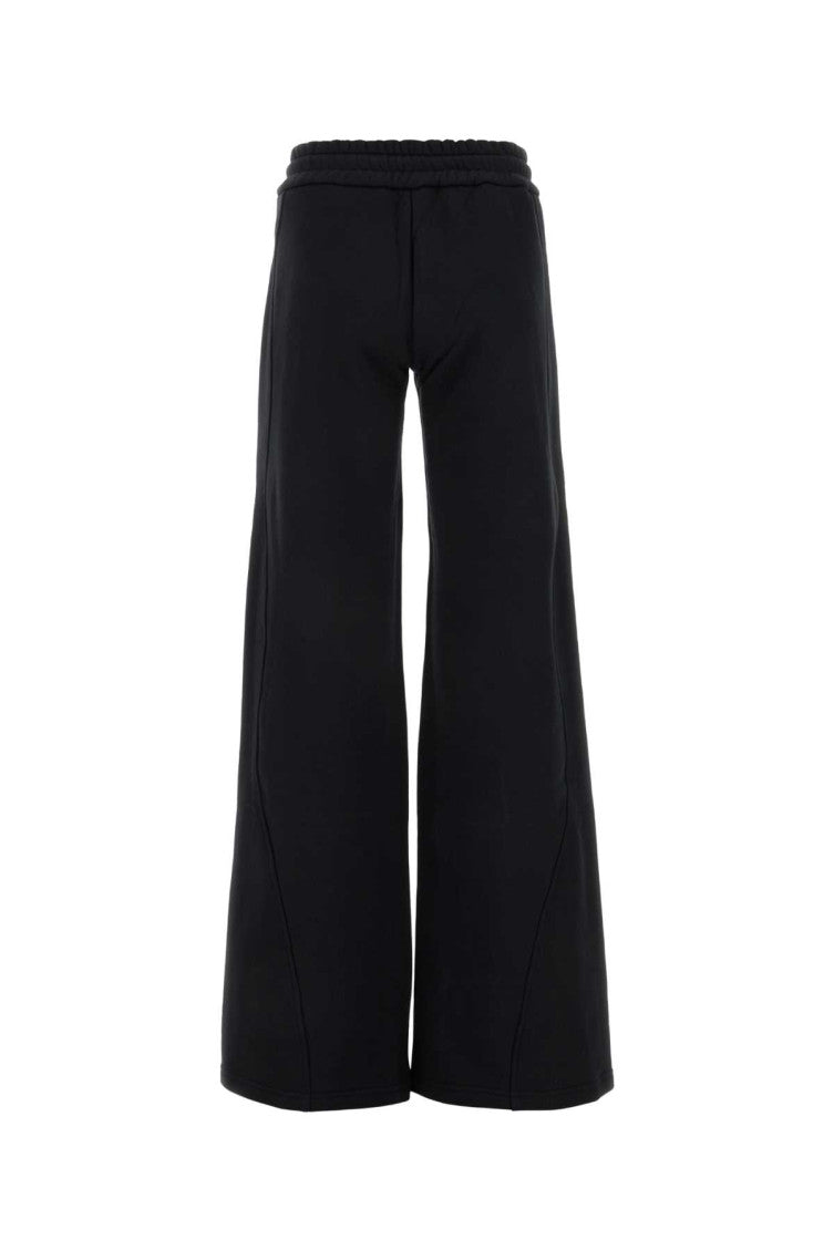 Black Cotton Joggers Pant 2