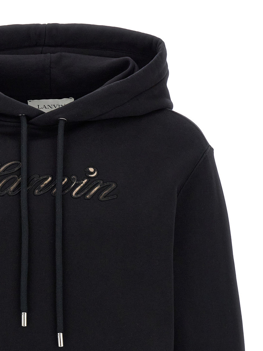 Black Logo hoodie 3