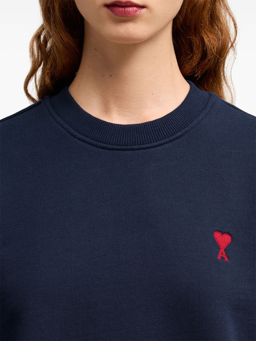 Navy Blue Logo Sweatshirt 2