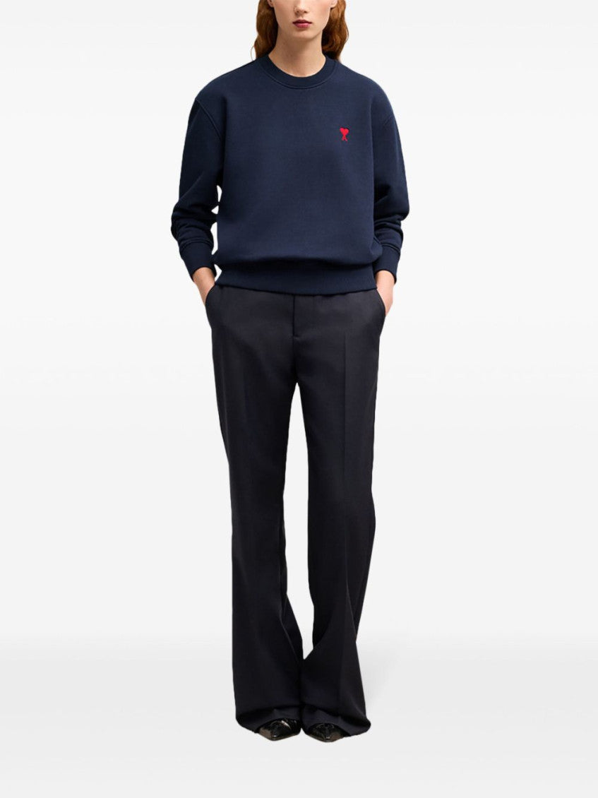 Navy Blue Logo Sweatshirt 7