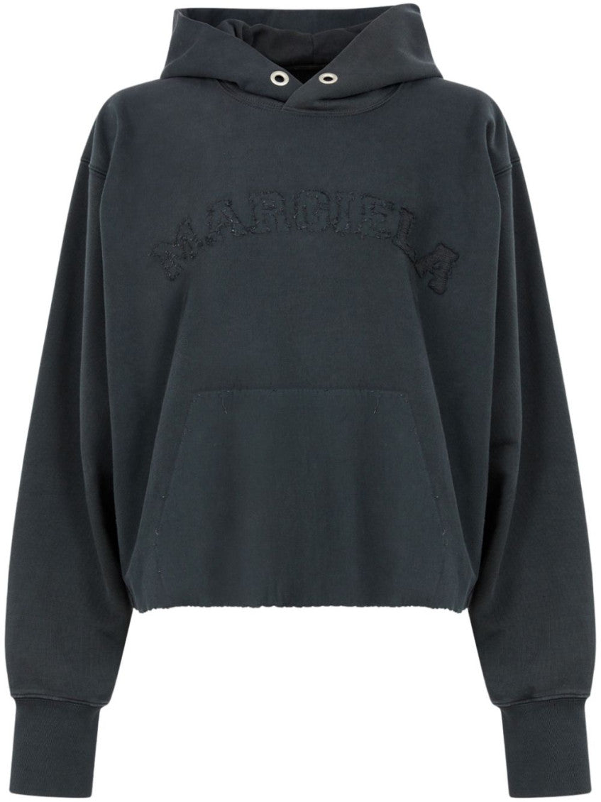 Dark Grey Logo Hoodie 1