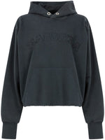 Dark Grey Logo Hoodie 1