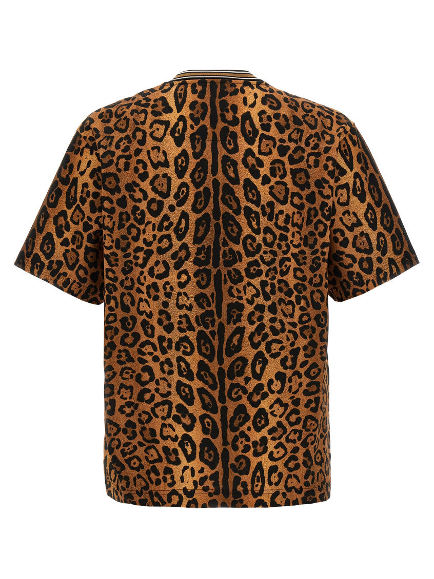 Brown Leopard Print T-shirt 2