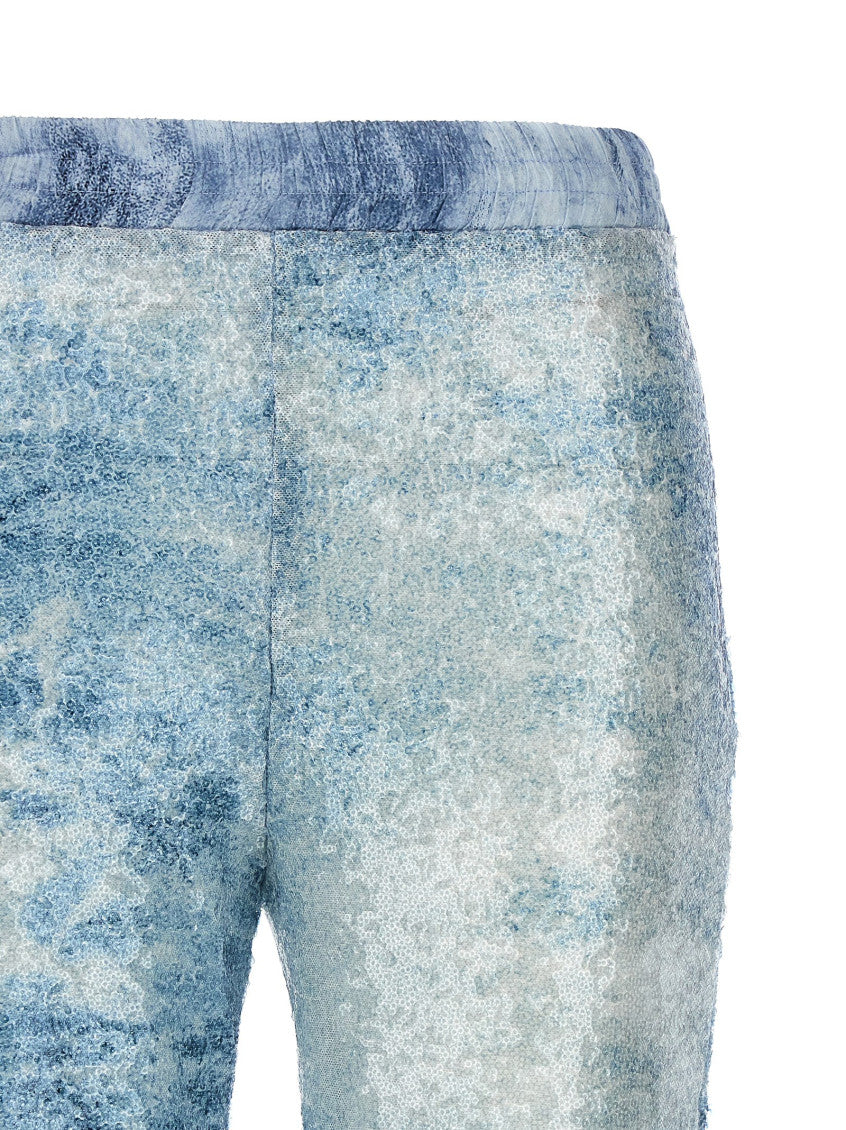 Light Blue Robi Cargo Pants 3