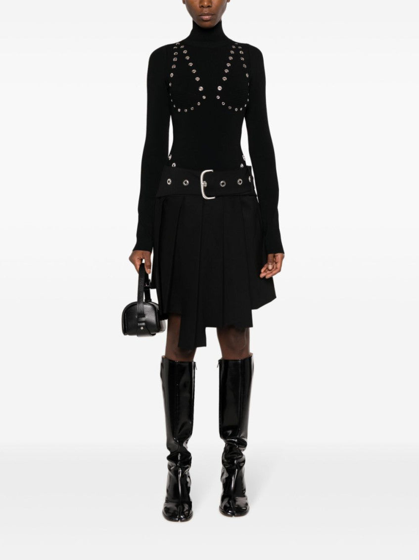 Black High Neck Sweater 4
