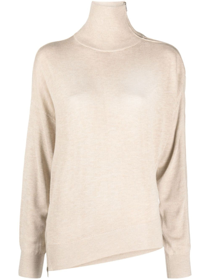 Beige Gaelo Wool Jumper 1