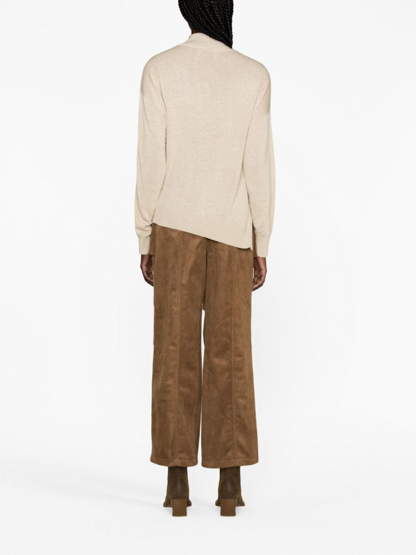 Beige Gaelo Wool Jumper 4