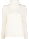 White Turtleneck Sweater 1