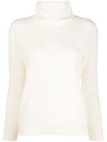White Turtleneck Sweater 1