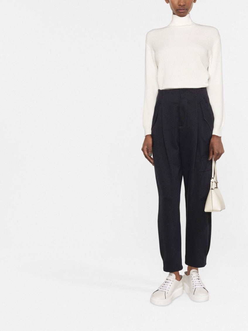 White Turtleneck Sweater 2
