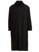 Black Reversible Long Coat 1