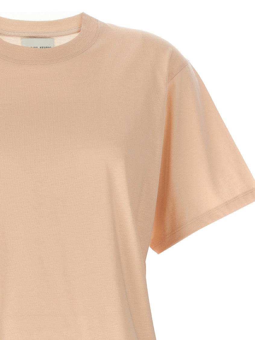 Light Pink Crew-neck T-shirt 3