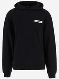 Black Logo Detail Hoodie 1