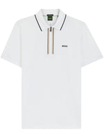 White Cotton Polo Shirt 1