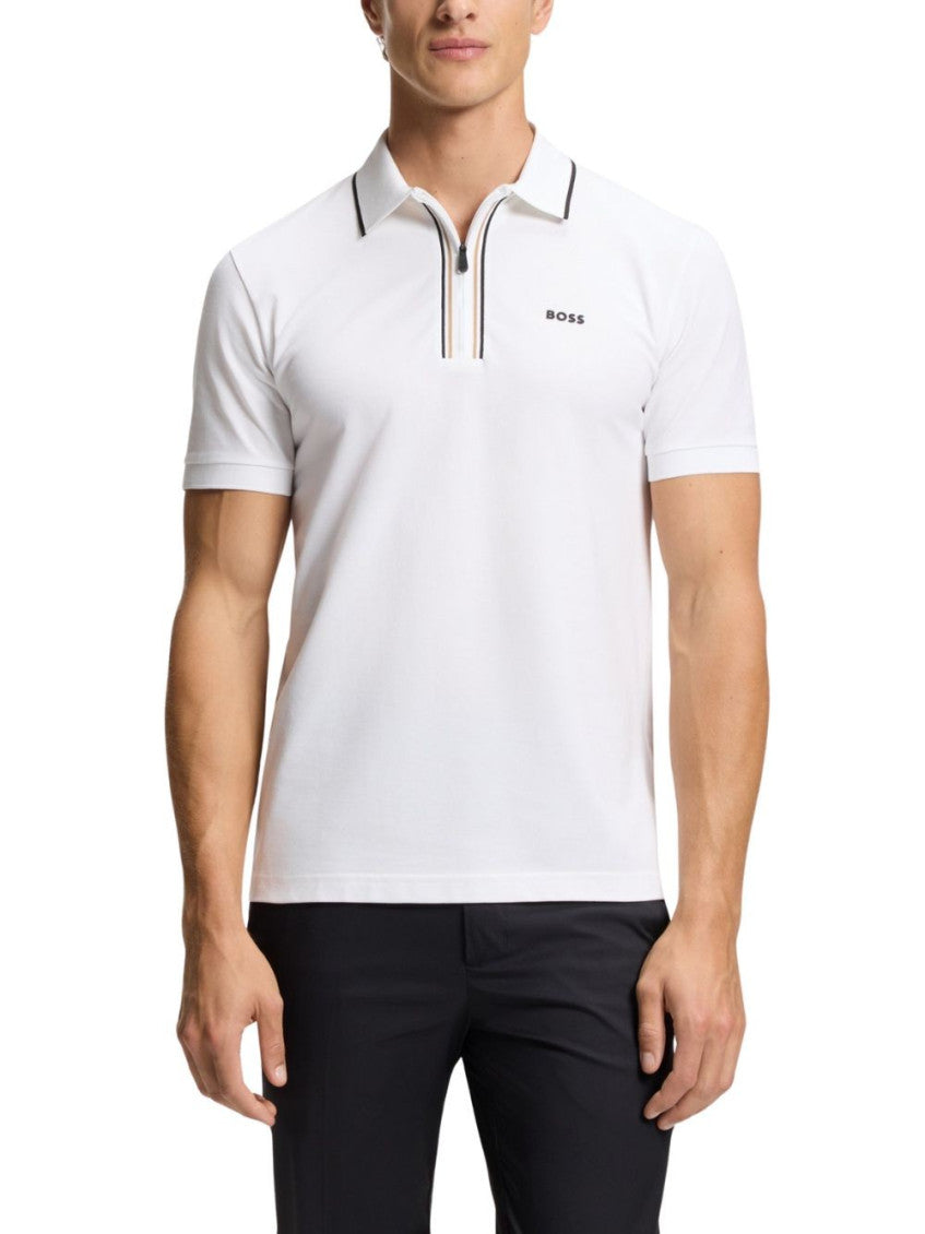 White Cotton Polo Shirt 3