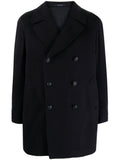 Navy Blue Double-breasted Blazer 1