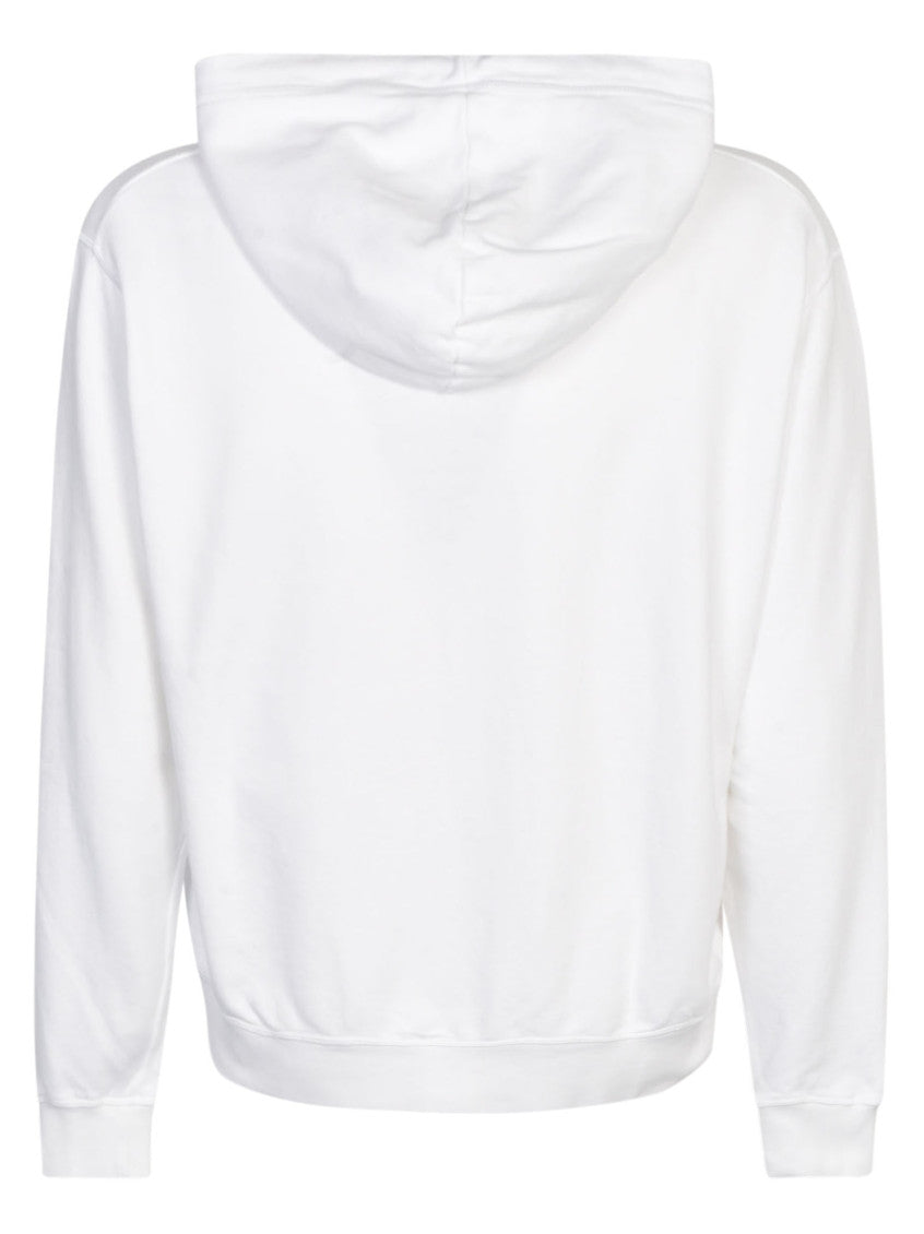 White Logo-print Hoodie 3