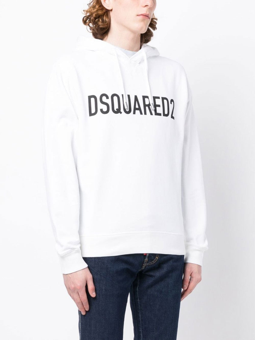 White Logo-print Hoodie 7