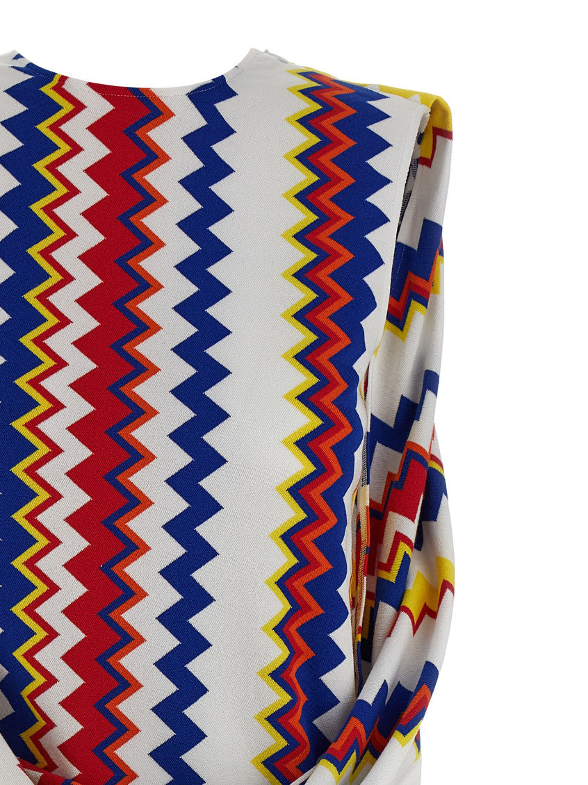 Multicolor Peplos dress 3