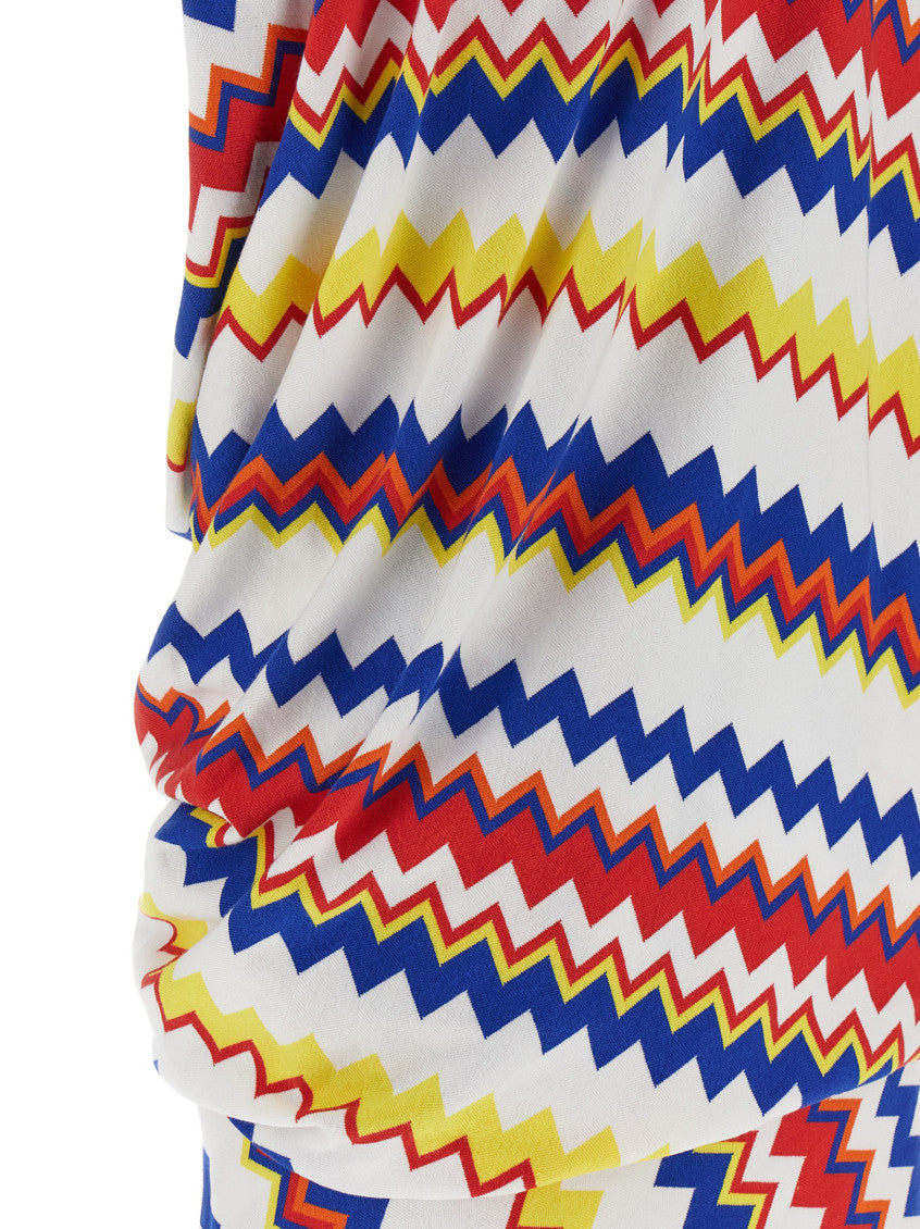 Multicolor Peplos dress 4