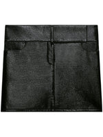 Black Belted Mini Skirt 1