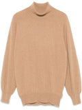 Light Brown Percy Cashmere Sweater 1