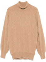 Light Brown Percy Cashmere Sweater 1