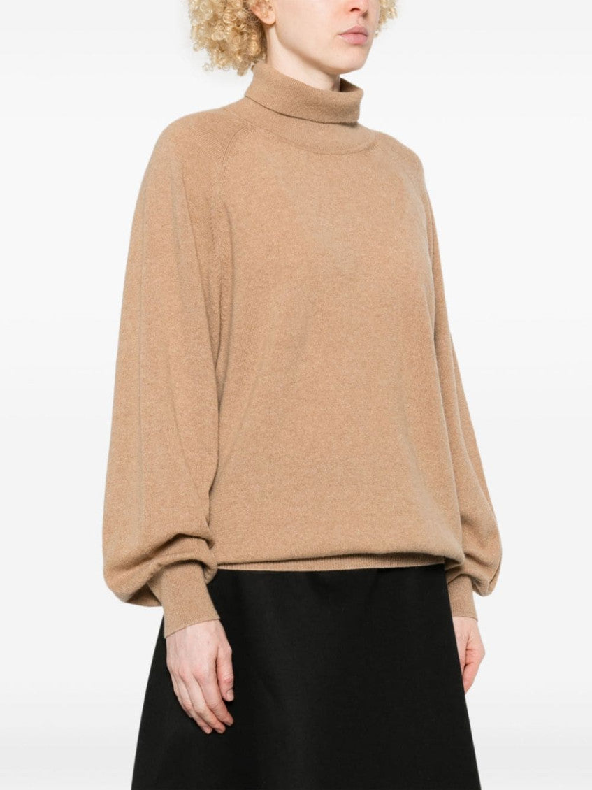 Light Brown Percy Cashmere Sweater 2