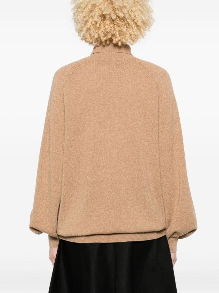 Light Brown Percy Cashmere Sweater 3