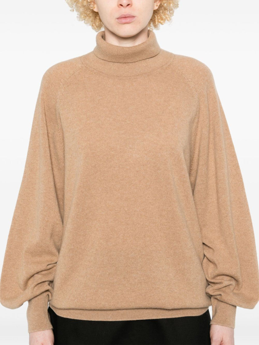 Light Brown Percy Cashmere Sweater 4