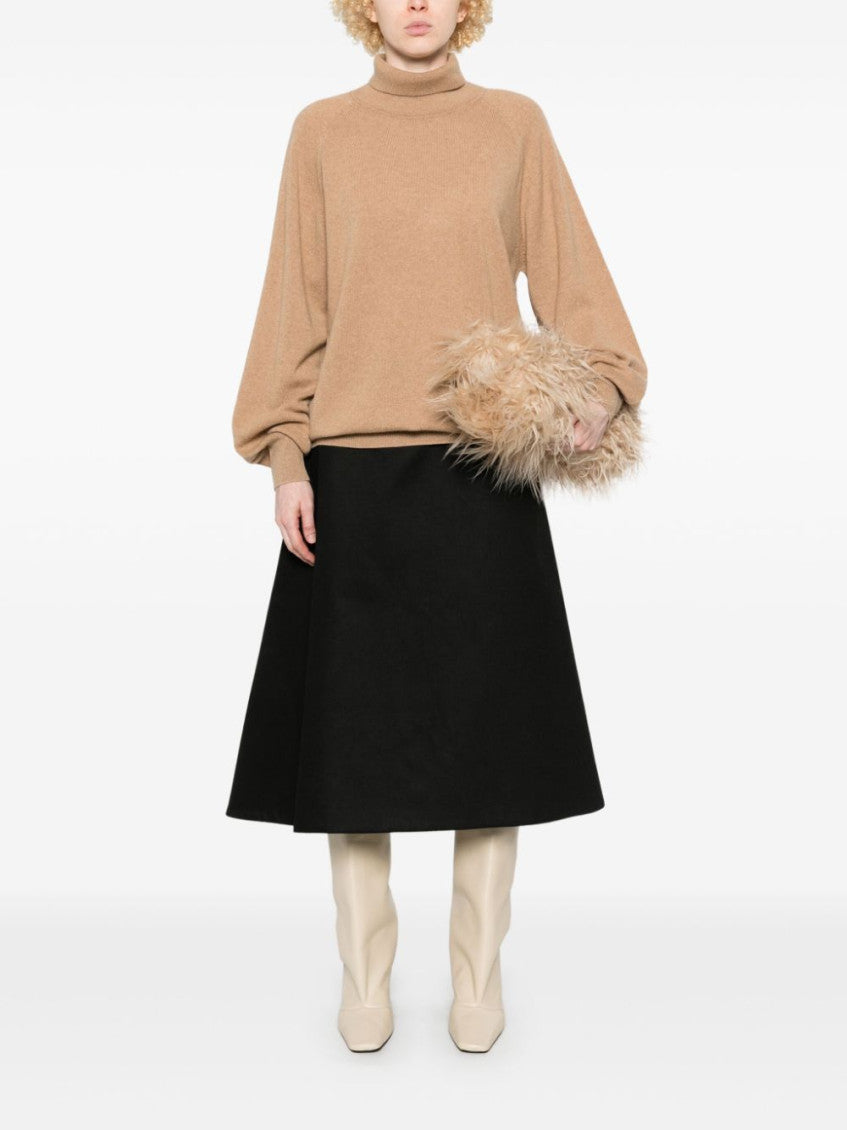 Light Brown Percy Cashmere Sweater 5