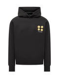 Black Printed Hood Sweatshirt 1