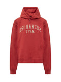 Red Graphic Hood Sweatshirt 1