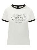 White Graphic Crew Neck T-Shirt 1