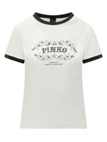 White Graphic Crew Neck T-Shirt 1