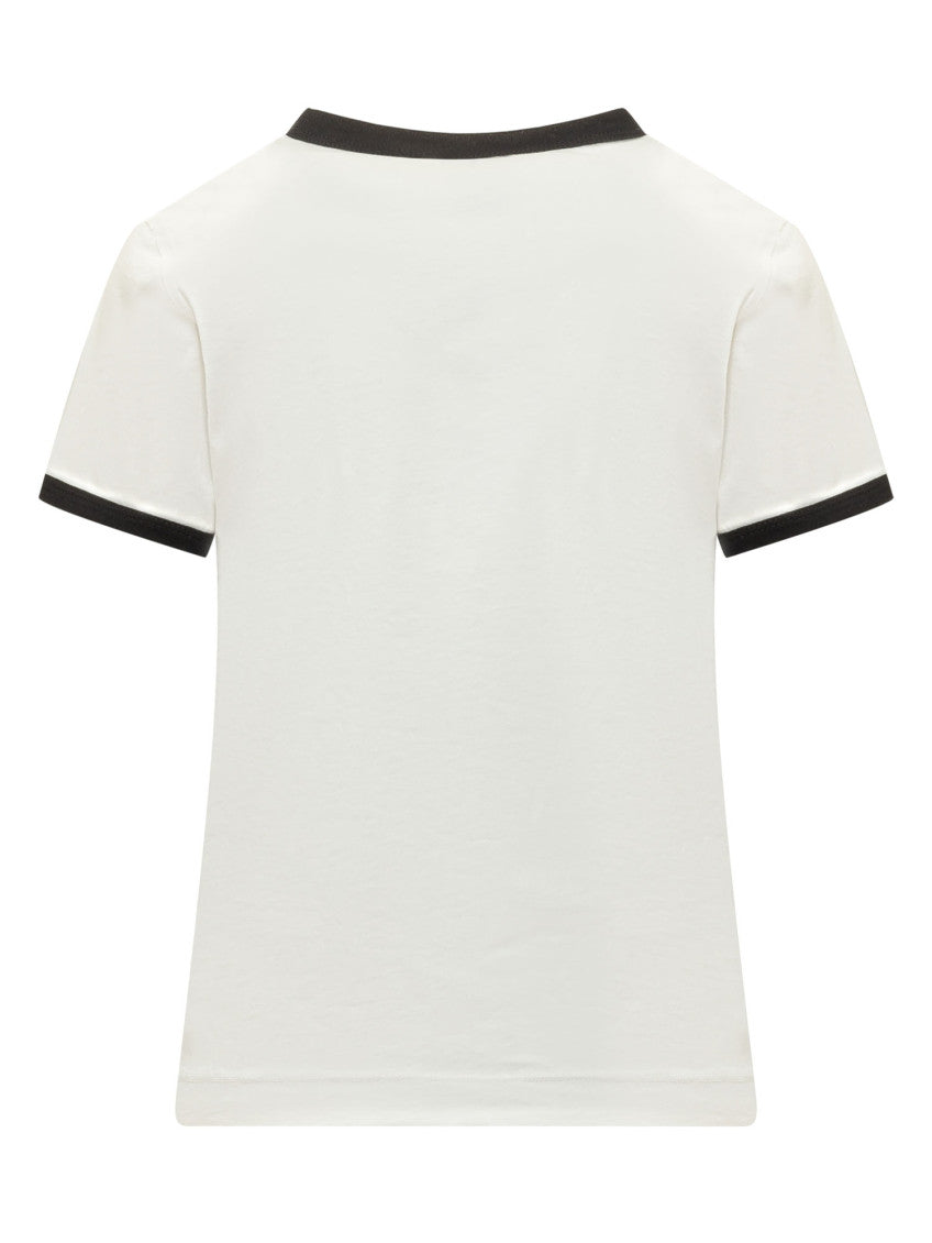 White Graphic Crew Neck T-Shirt 2