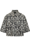 Black Regular Printed Shirt 1