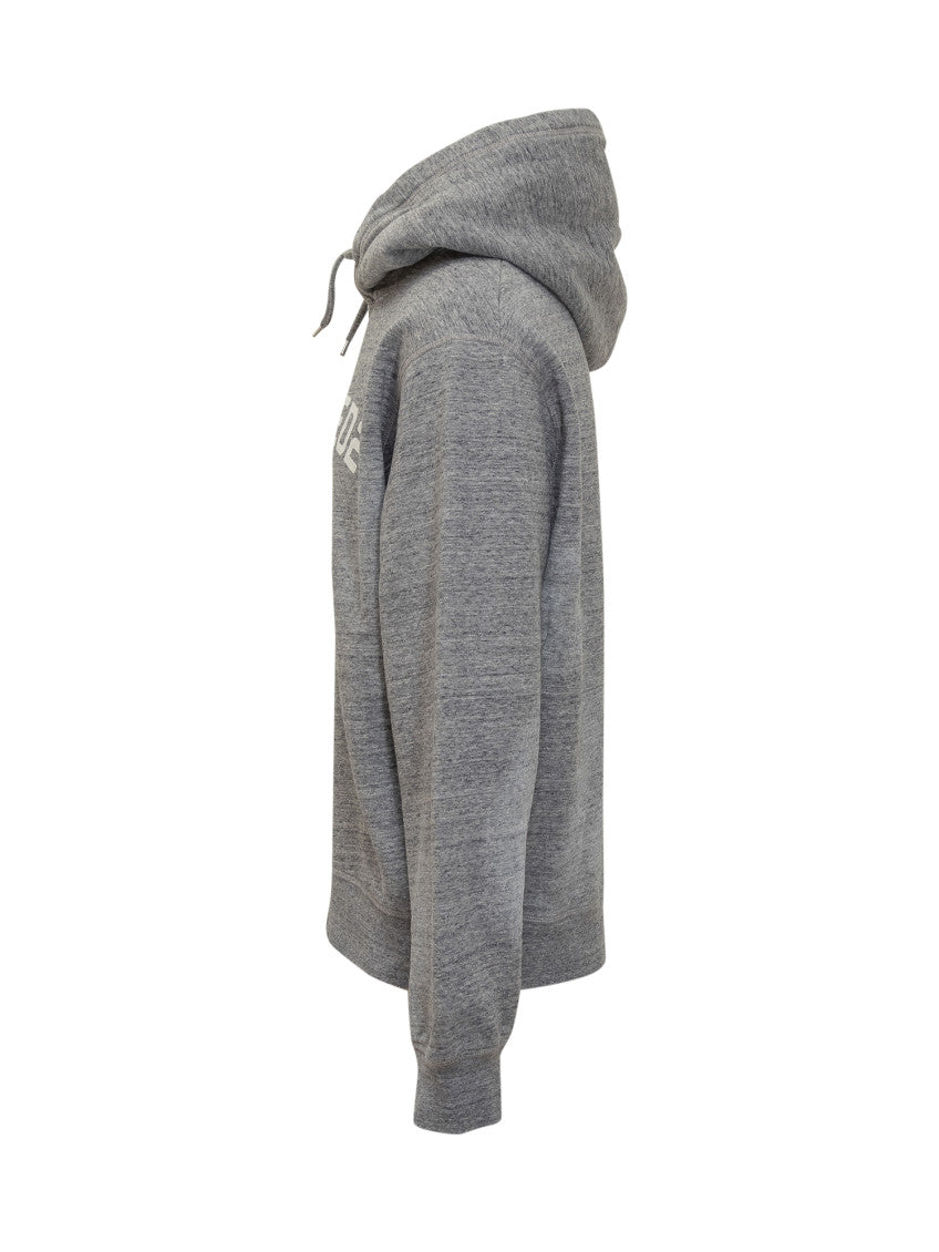 Grey Graphic Hood Sweatshirt 2