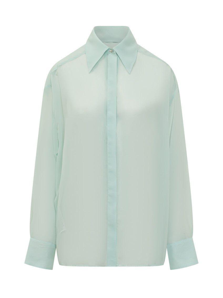 Green Relaxed Solid Shirt 2