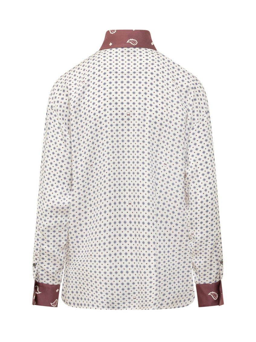Multicolour Paisley Print Shirt 2