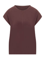Brown Round Neck T-Shirt 1