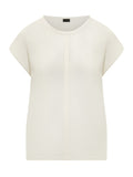 White Round Neck T-Shirt 1