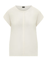 White Round Neck T-Shirt 1