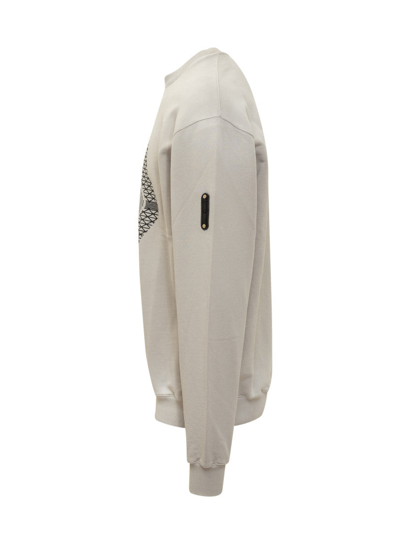 Grey Crew Neck Sweatshirt 2